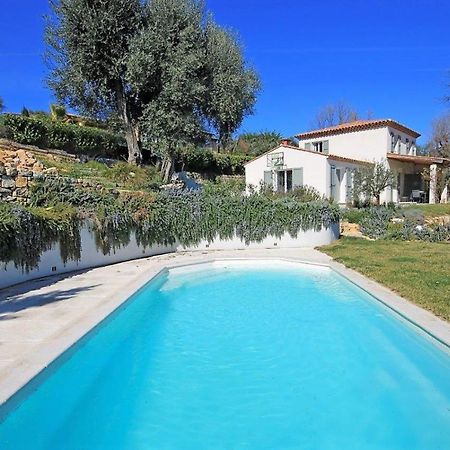 Cote D'Azur, Villa New Gold Dream With Heated And Privat Pool, Sea View Le Rouret Exterior foto